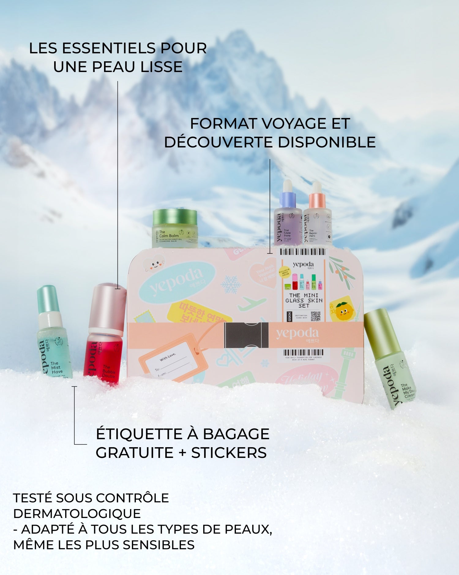 The Mini Glass Skin Set – Holiday Edition